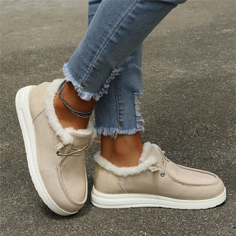 Warme Winter Loafers für Damen