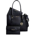 Damen Handtasche Michael Kors Charlotte Schwarz 34 x 27 x 11 cm