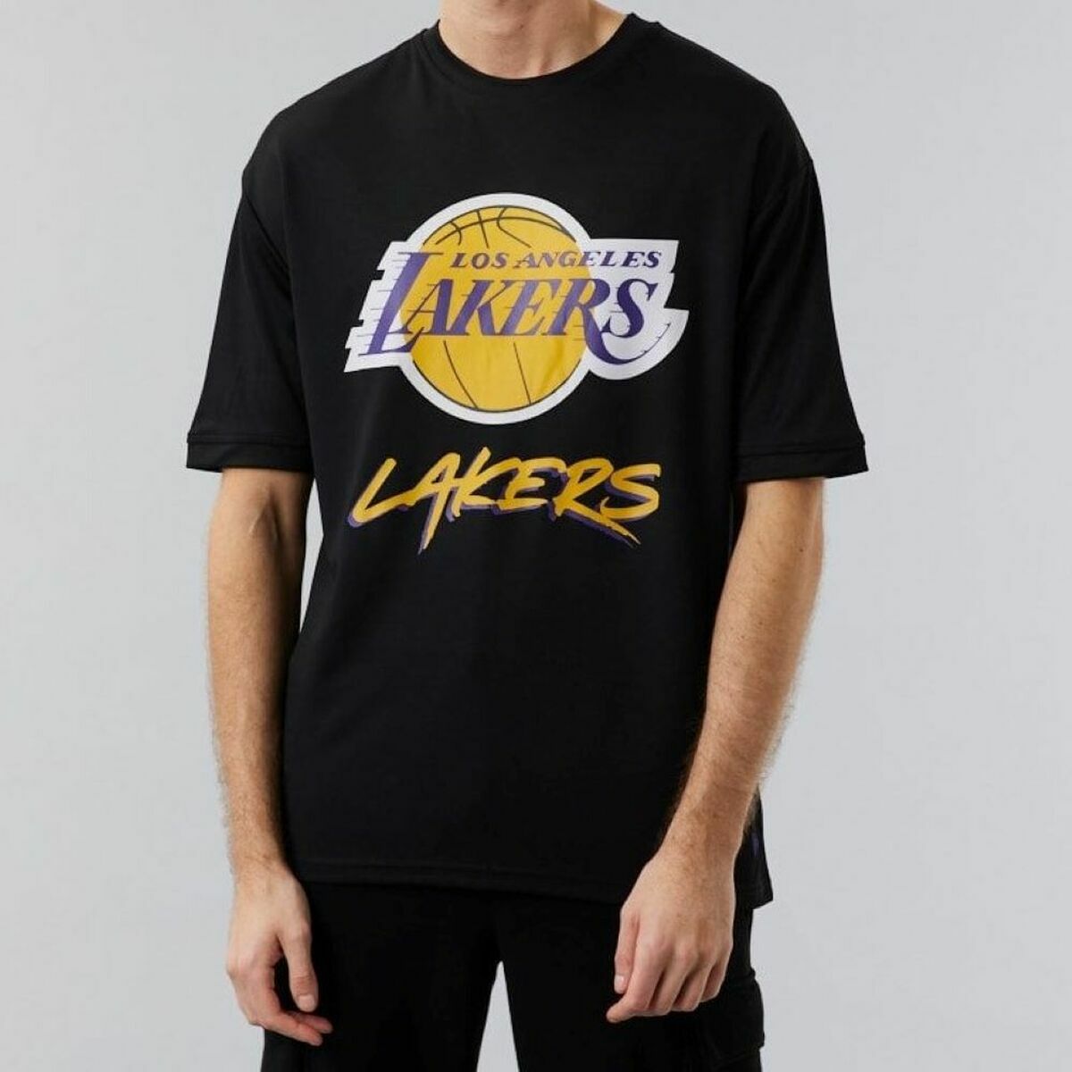 Kurzärmliges Sport T-Shirt MESH TEE LOSLAK BLKTRP New Era 60284737 – LuxeStyle Schweiz
