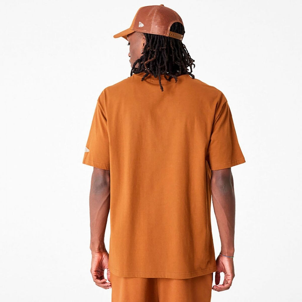 Kurzärmliges Sport T-Shirt New Era TEE LOSDOD TPNSTN 60416427 Braun – LuxeStyle Schweiz