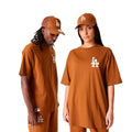 Kurzärmliges Sport T-Shirt New Era TEE LOSDOD TPNSTN 60416427 Braun – LuxeStyle Schweiz
