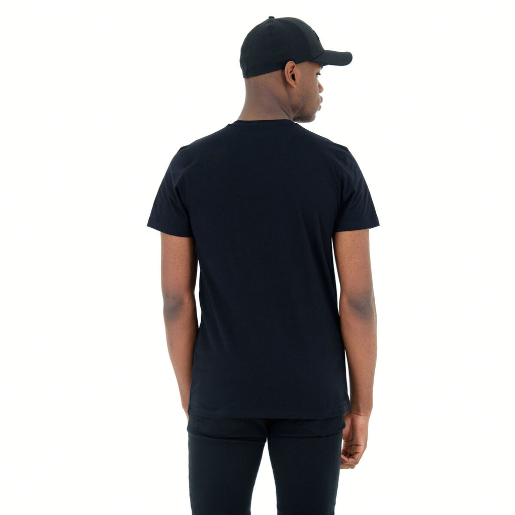 Kurzärmliges Sport T-Shirt New Era NOS NBA LOSLAK 60416756 Schwarz