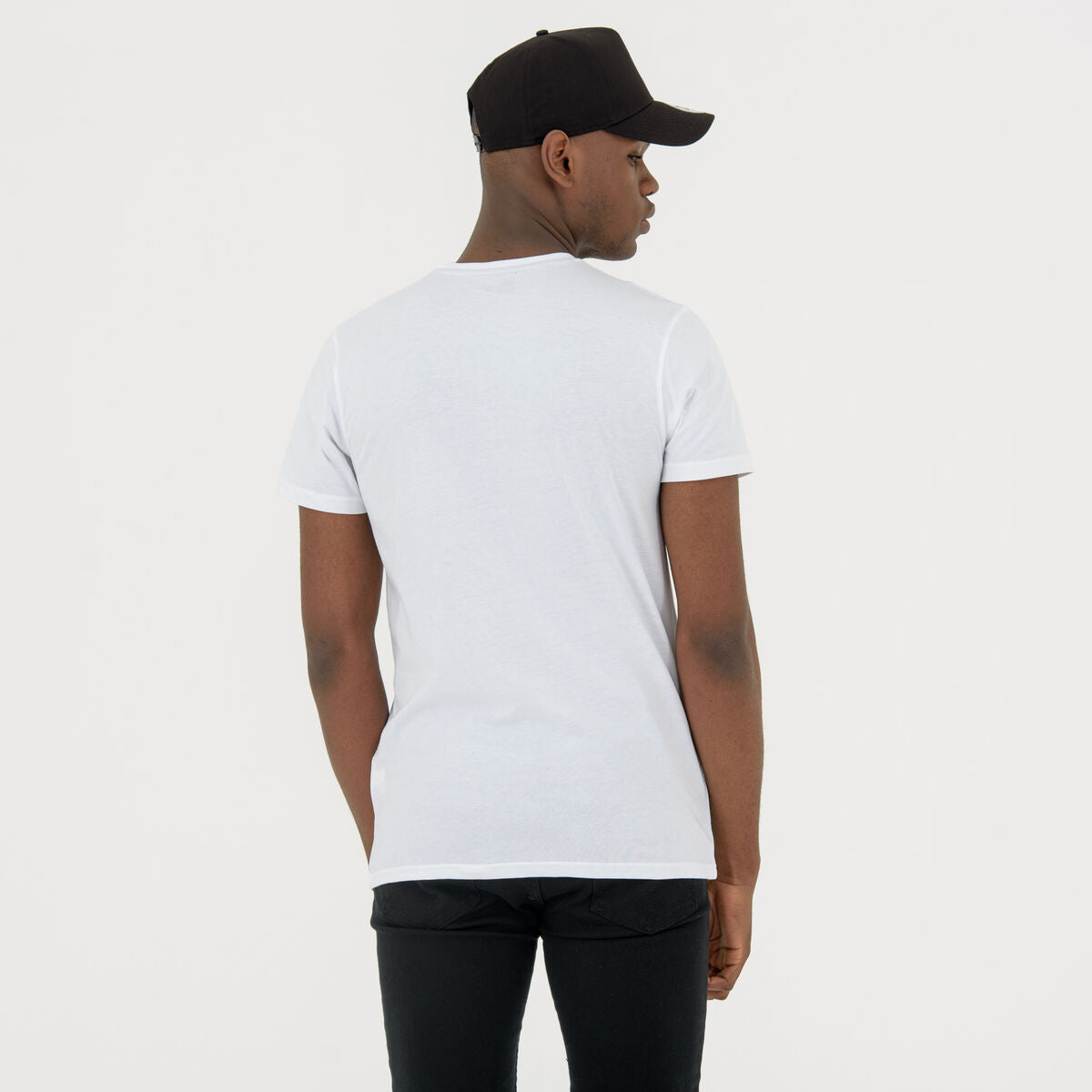 Kurzärmliges Sport T-Shirt New Era NOS NBA BRONET 60416753 Weiß