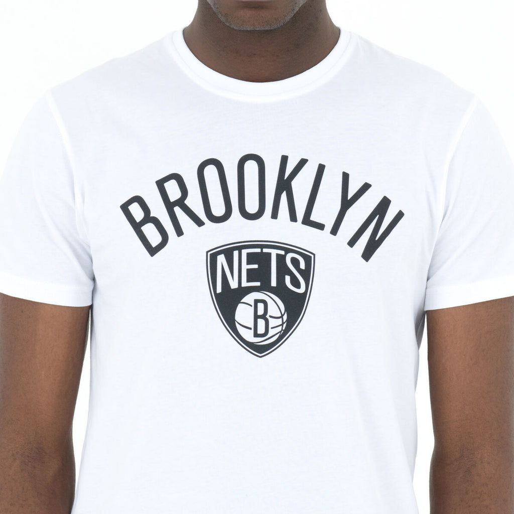 Kurzärmliges Sport T-Shirt New Era NOS NBA BRONET 60416753 Weiß