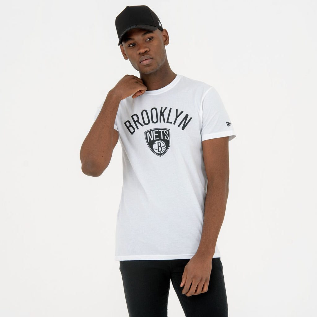 Kurzärmliges Sport T-Shirt New Era NOS NBA BRONET 60416753 Weiß