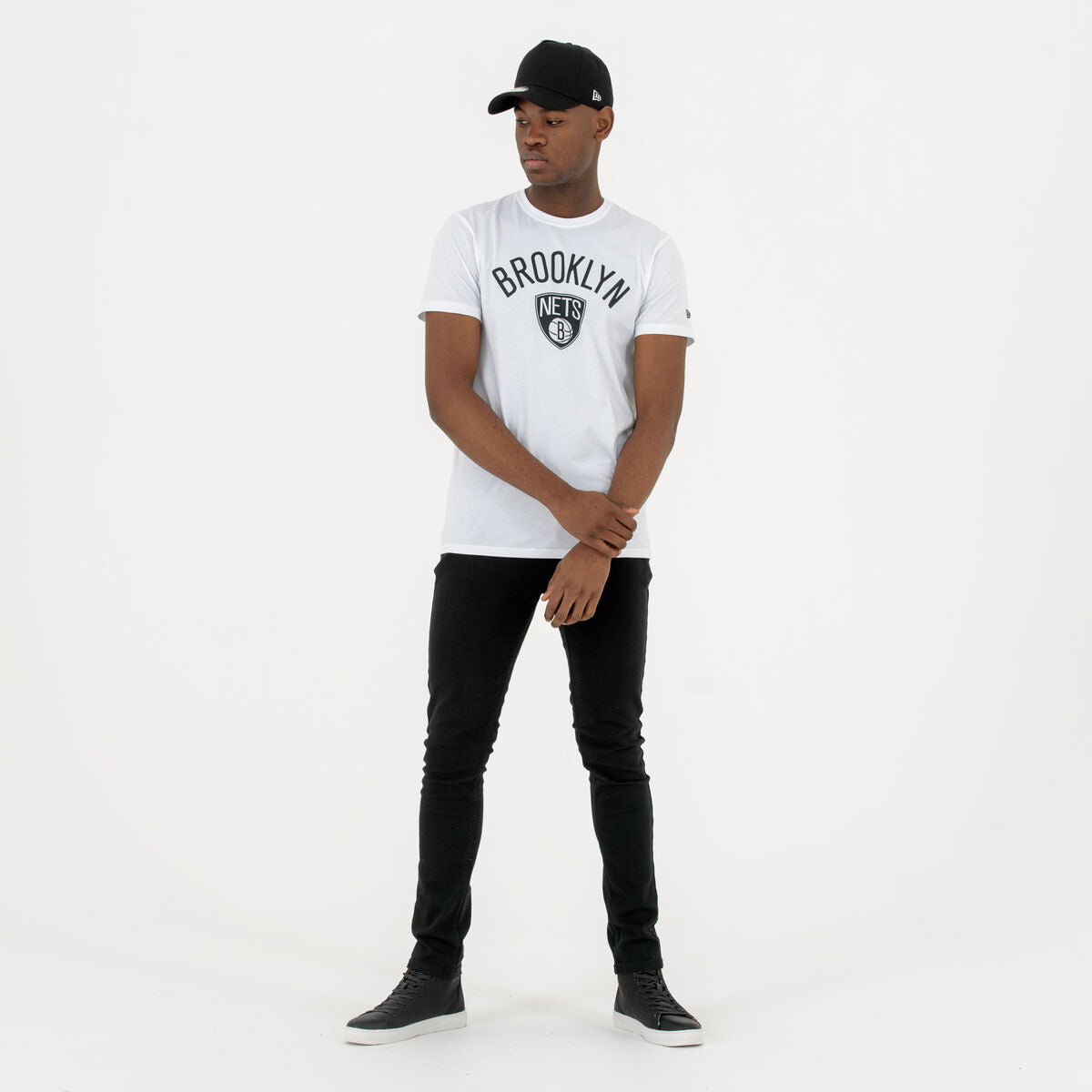 Kurzärmliges Sport T-Shirt New Era NOS NBA BRONET 60416753 Weiß
