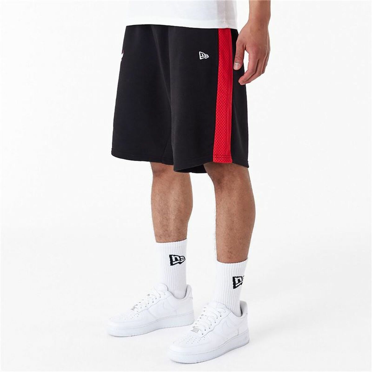 Herren Sportshorts Schwarz: Atmungsaktiv für dein Training – Ansicht 5