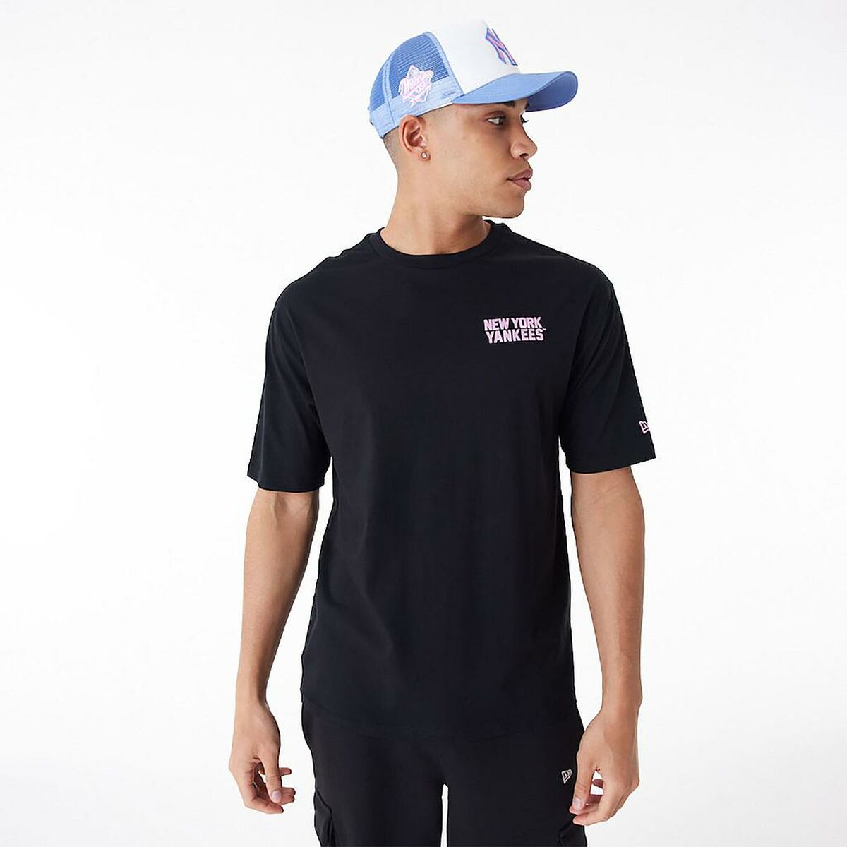 Kurzärmliges Sport T-Shirt New Era WORDMARK OS TEE NEYYAN 60435524 – LuxeStyle Schweiz