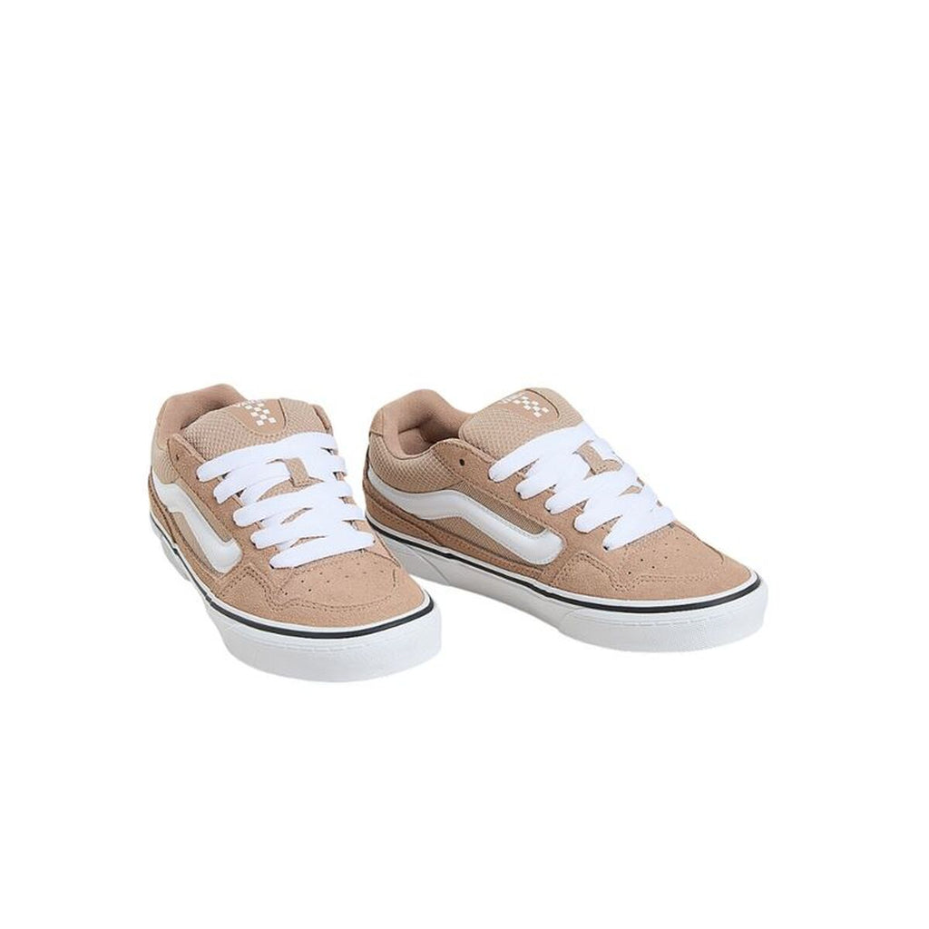 Hellbrauner Damen-Sneaker: Natürlicher Style & Komfort! – Ansicht 4
