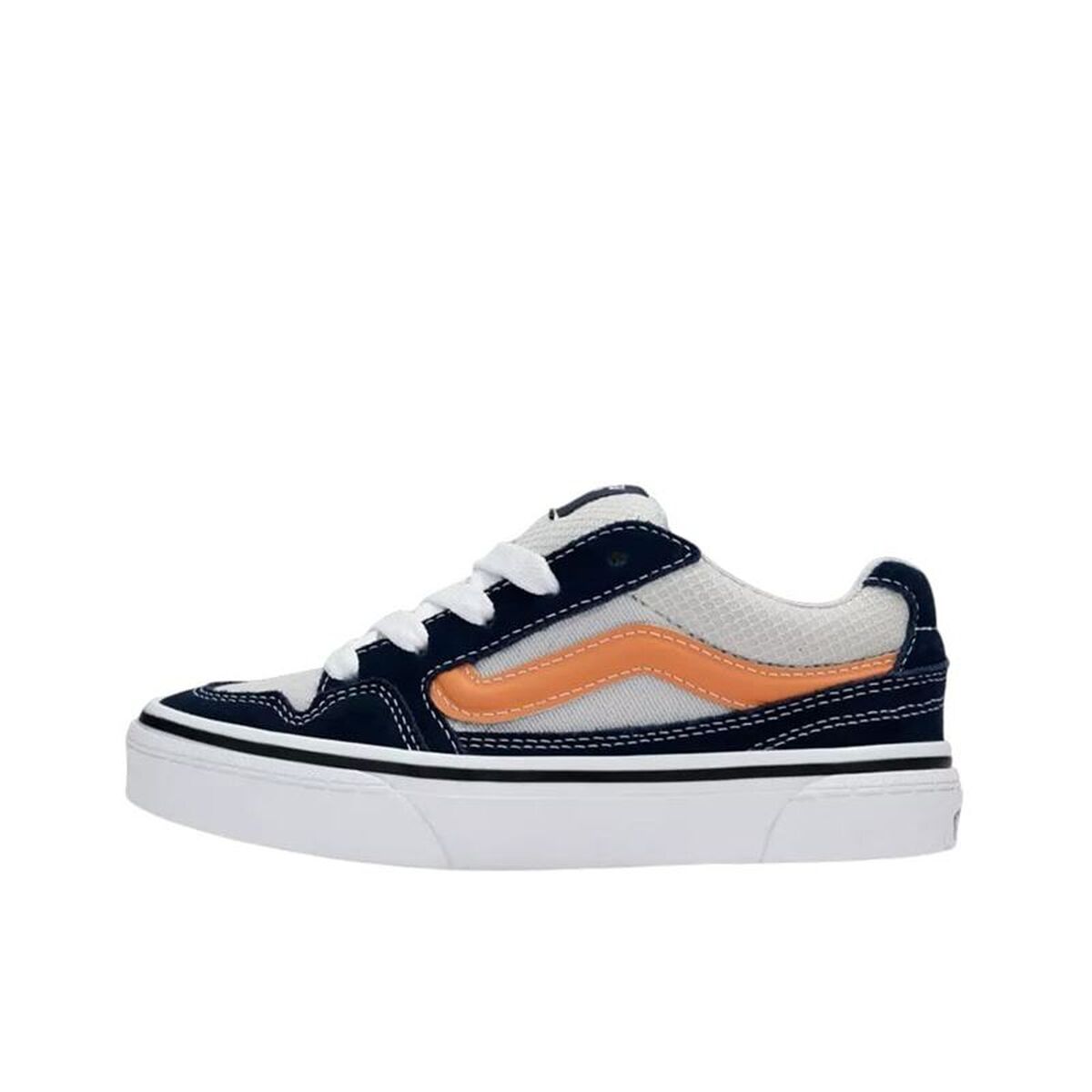 Kinder Sportschuhe Vans Caldrone Popm Schwarz Orange