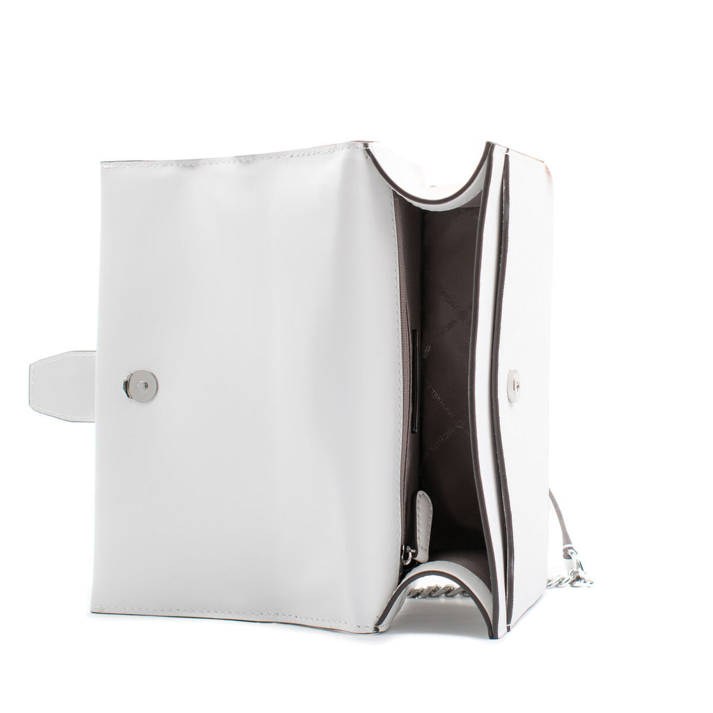 Umhängetasche Michael Kors Greenwich Weiß 20 x 18 x 6 cm