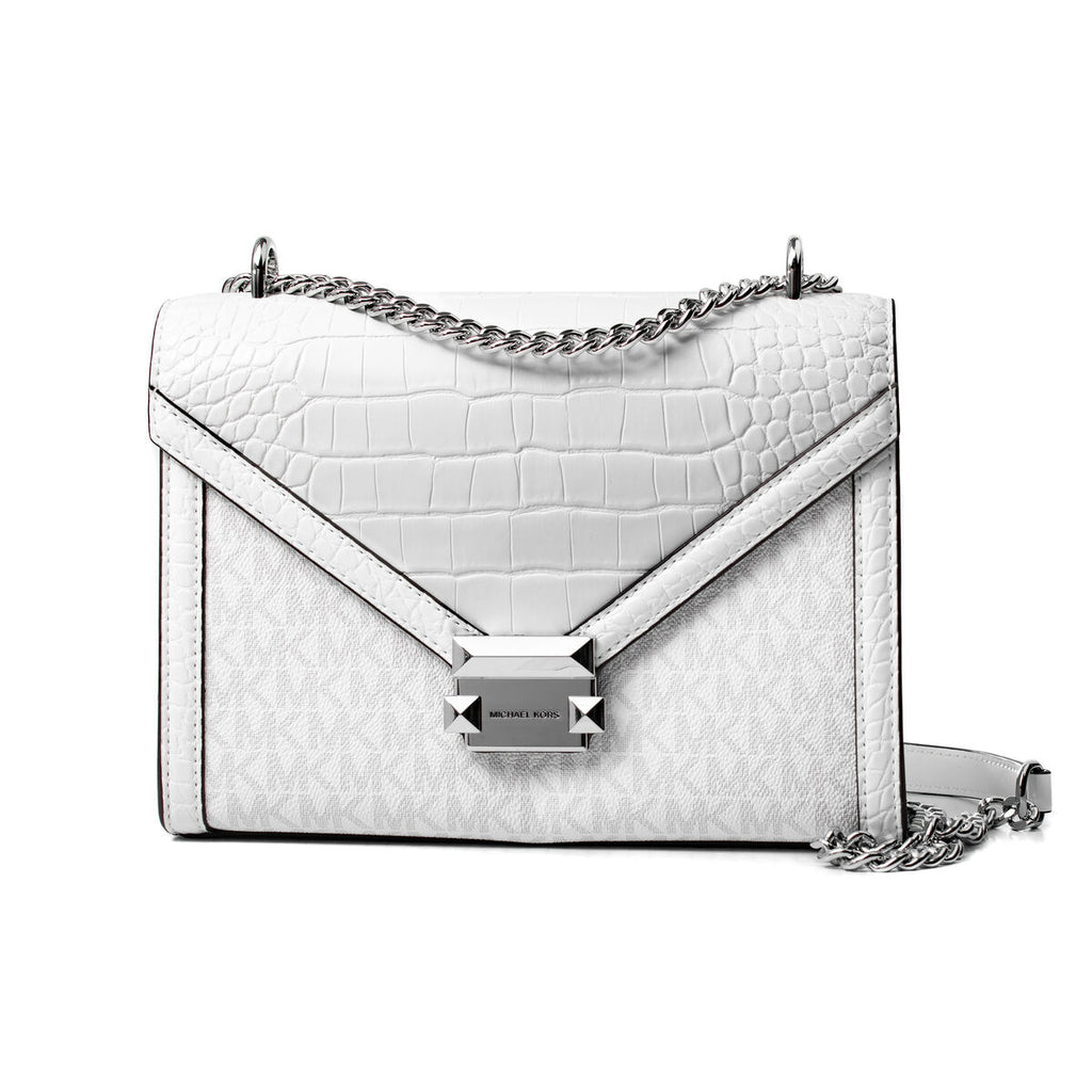 Umhängetasche Michael Kors Whitney Weiß 24 x 18 x 8 cm