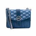 Umhängetasche Michael Kors GREENWICH Blau 21 x 15 x 8 cm