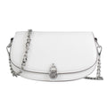 Umhängetasche Michael Kors Mila Weiß 23 x 12 x 6 cm