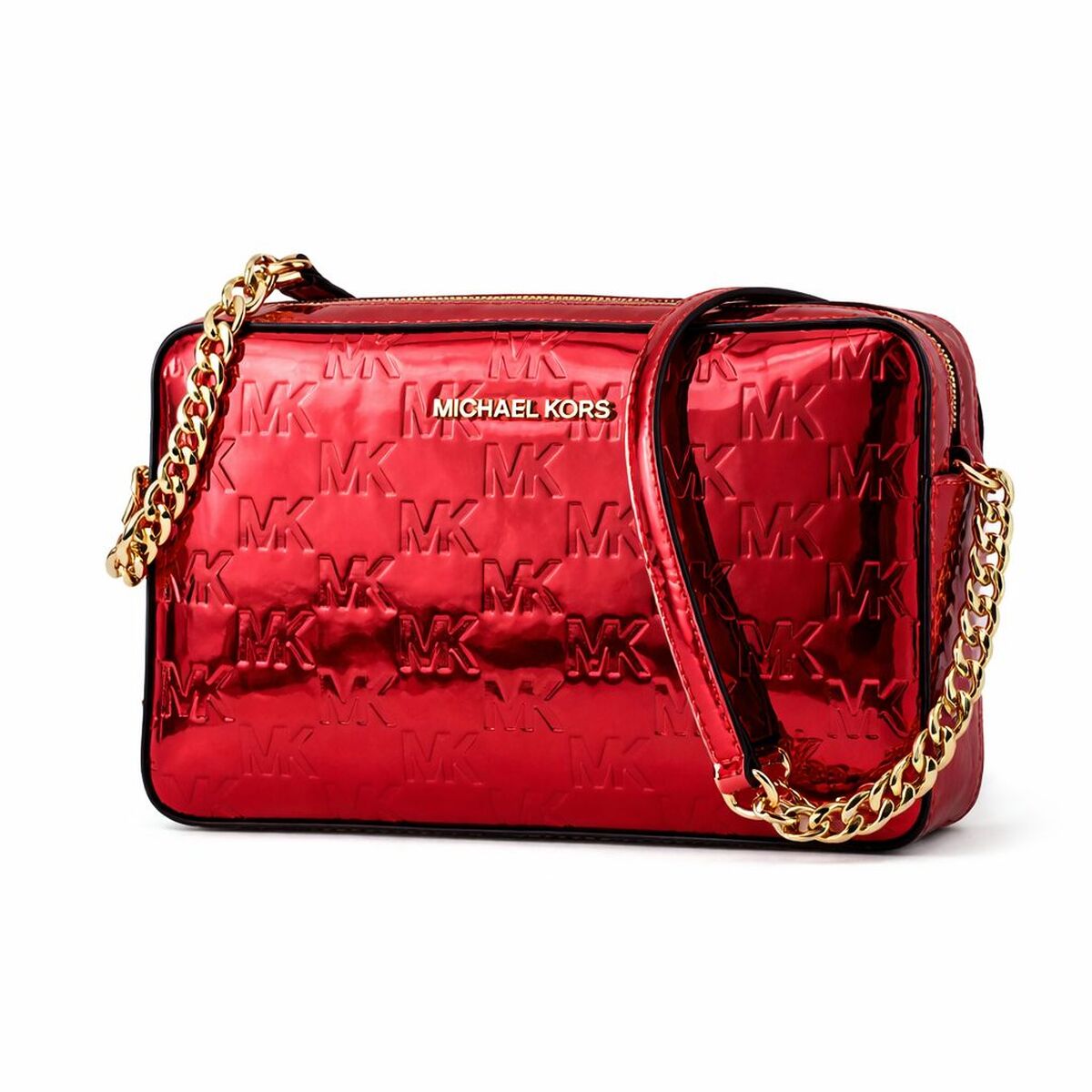 Umhängetasche Michael Kors 35F5GTTC9I-CHERRY Rot 24 x 16 x 6 cm