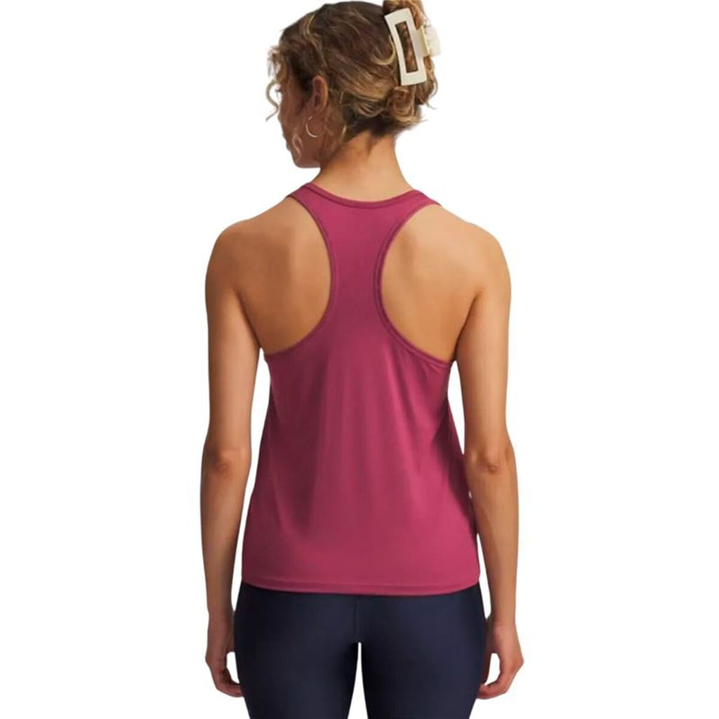 Ärmelloses Damen-T-Shirt Under Armour Tech Knockout Karmesinrot Fitness