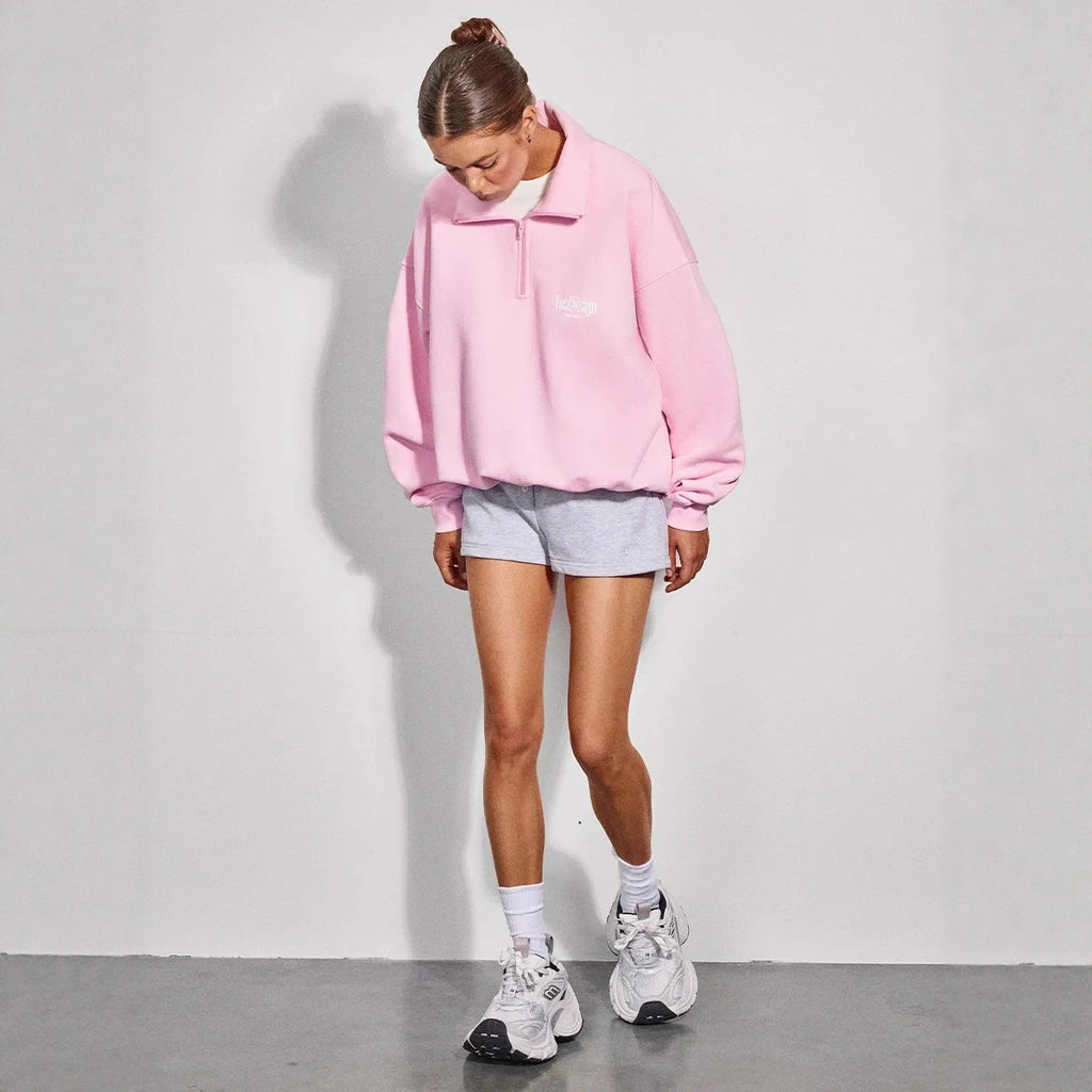 Western-Stil Hoodie mit Letter-Print