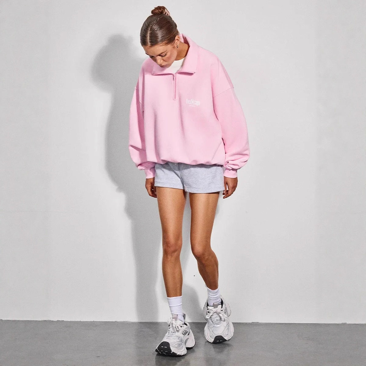 Western-Stil Hoodie mit Letter-Print