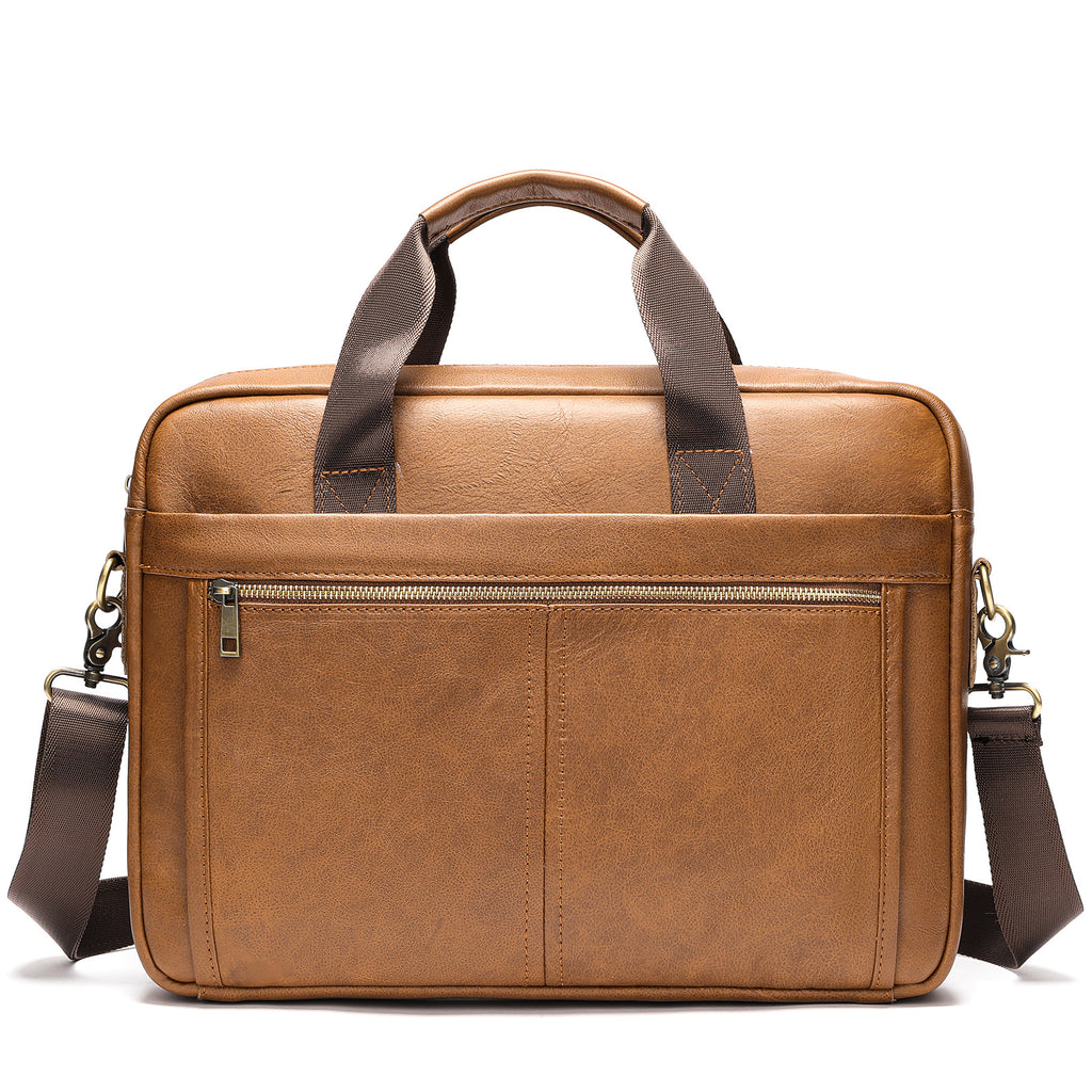Herren Handtasche aus echtem Leder – Bild 4 | LuxeStyle