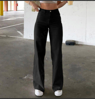 High-Waist Slim-Fit Jeans für Damen