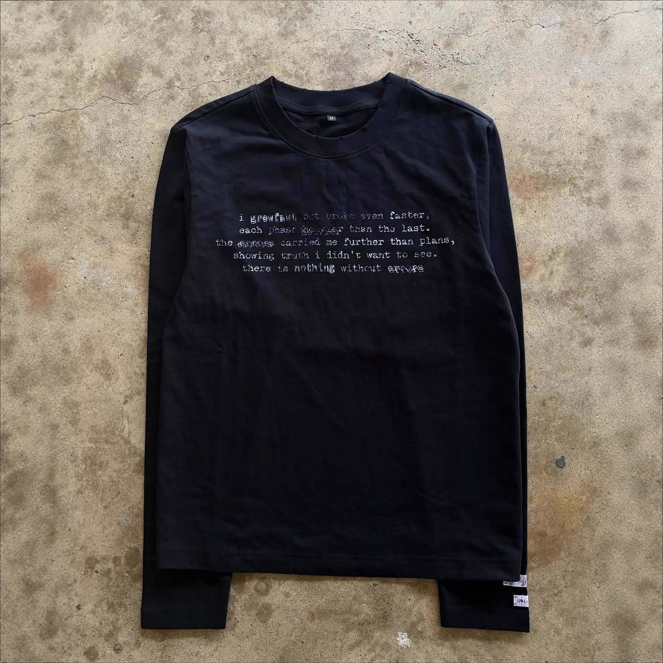 Herren-Langarm Vintage T-Shirt