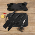 Küchenmesser-Set aus Keramik und Edelstahl