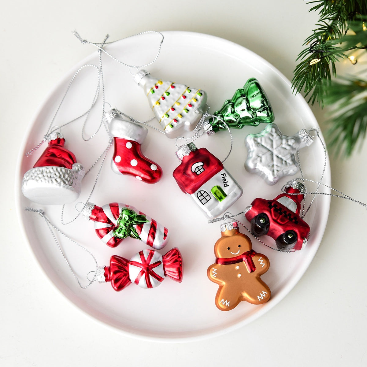 Weihnachts-Anhänger aus Glas – Bild 7 | LuxeStyle