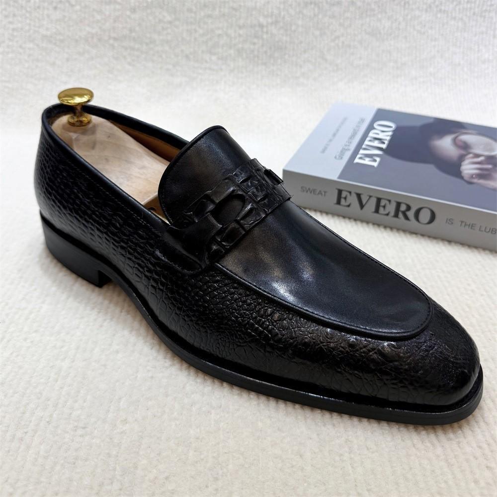 Herren Business-Casual Lederschuhe
