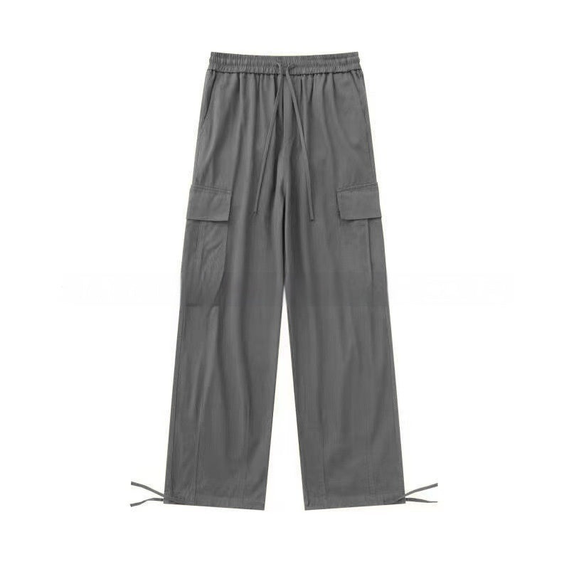 Bequeme Casual Gerade Leg Cargohose Mit Mehreren Taschen Und Elastisch