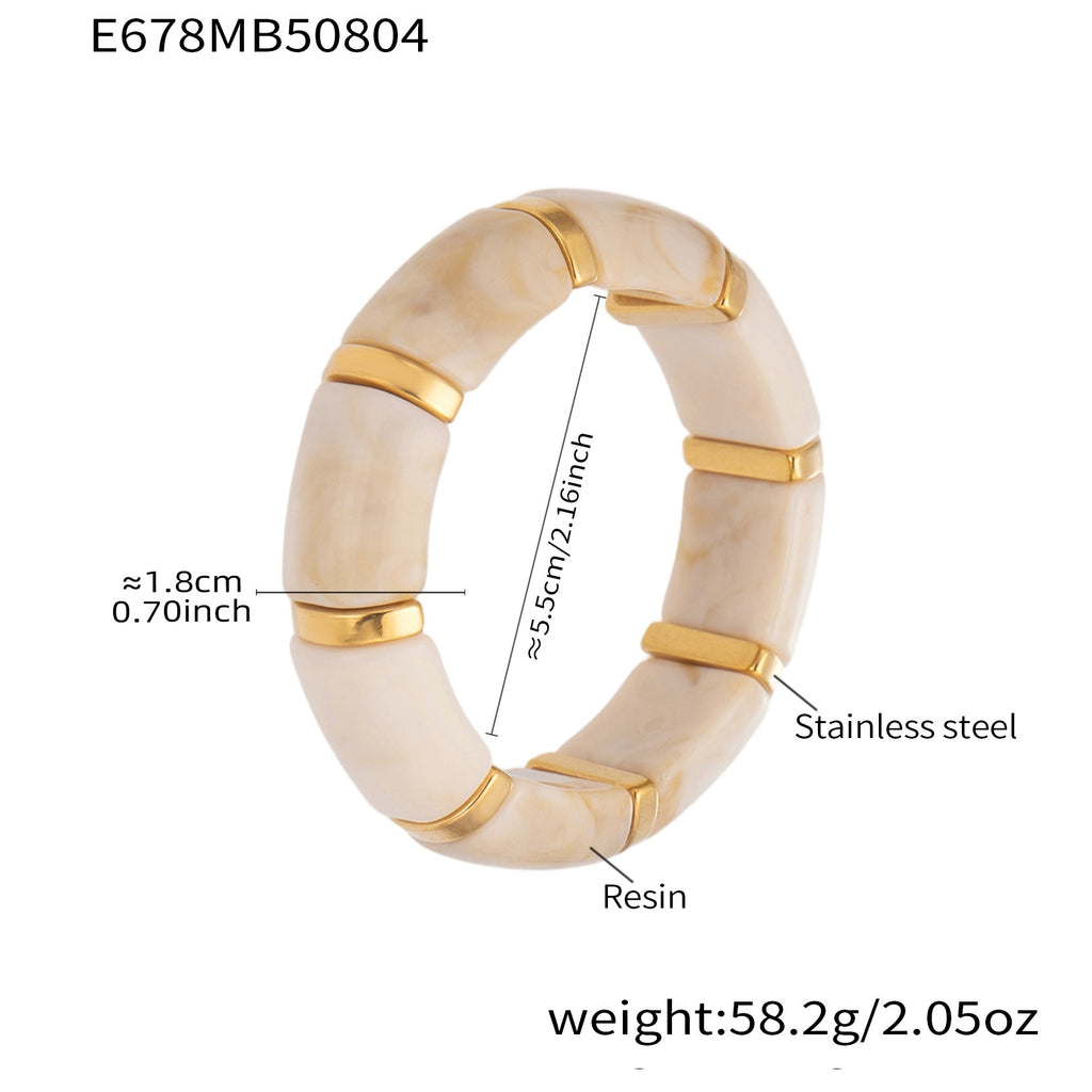 Multicolor Harz-Armband