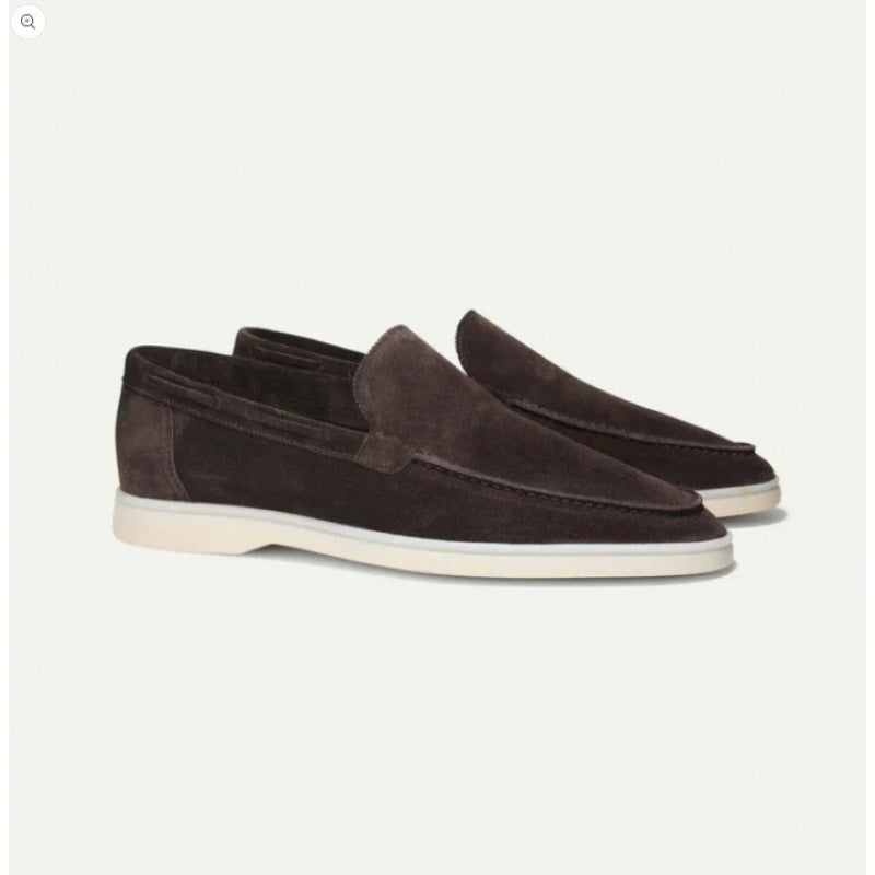 Herren-Slipper aus Wildlederimitat – Bild 5 | LuxeStyle