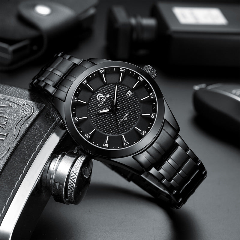 Business-Armbanduhr mit Kalender