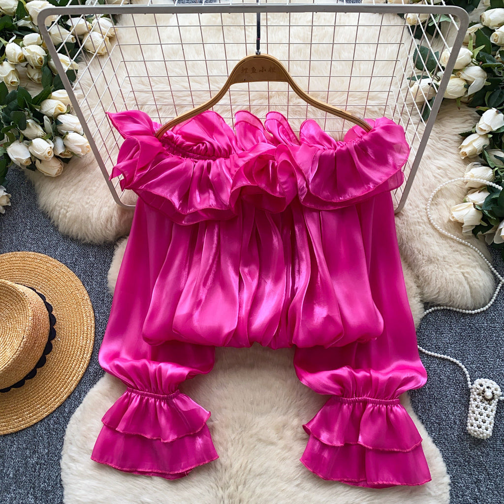 Off-the-Shoulder Bluse