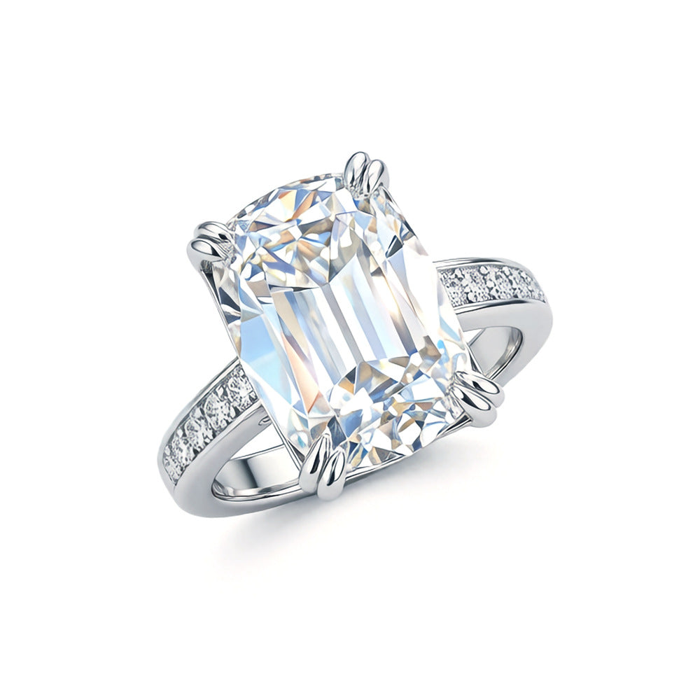Vintage Ring mit Altschliff-Diamant & S925 Silber – Bild 3 | LuxeStyle