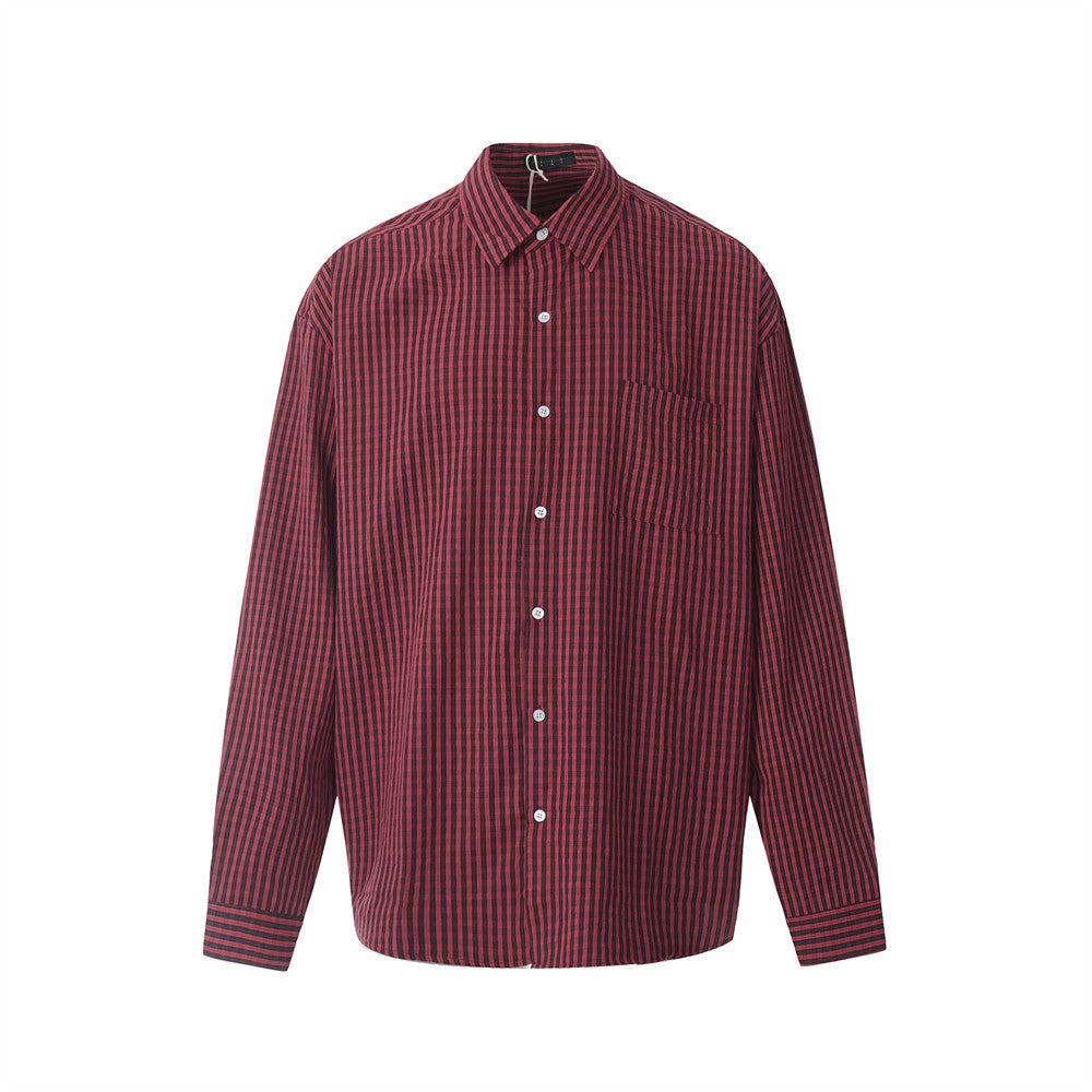 Männer Shirt mit kariertem Muster | LuxeStyle