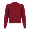Strick-Cardigan mit Rundhals und Knöpfen – Ansicht 3