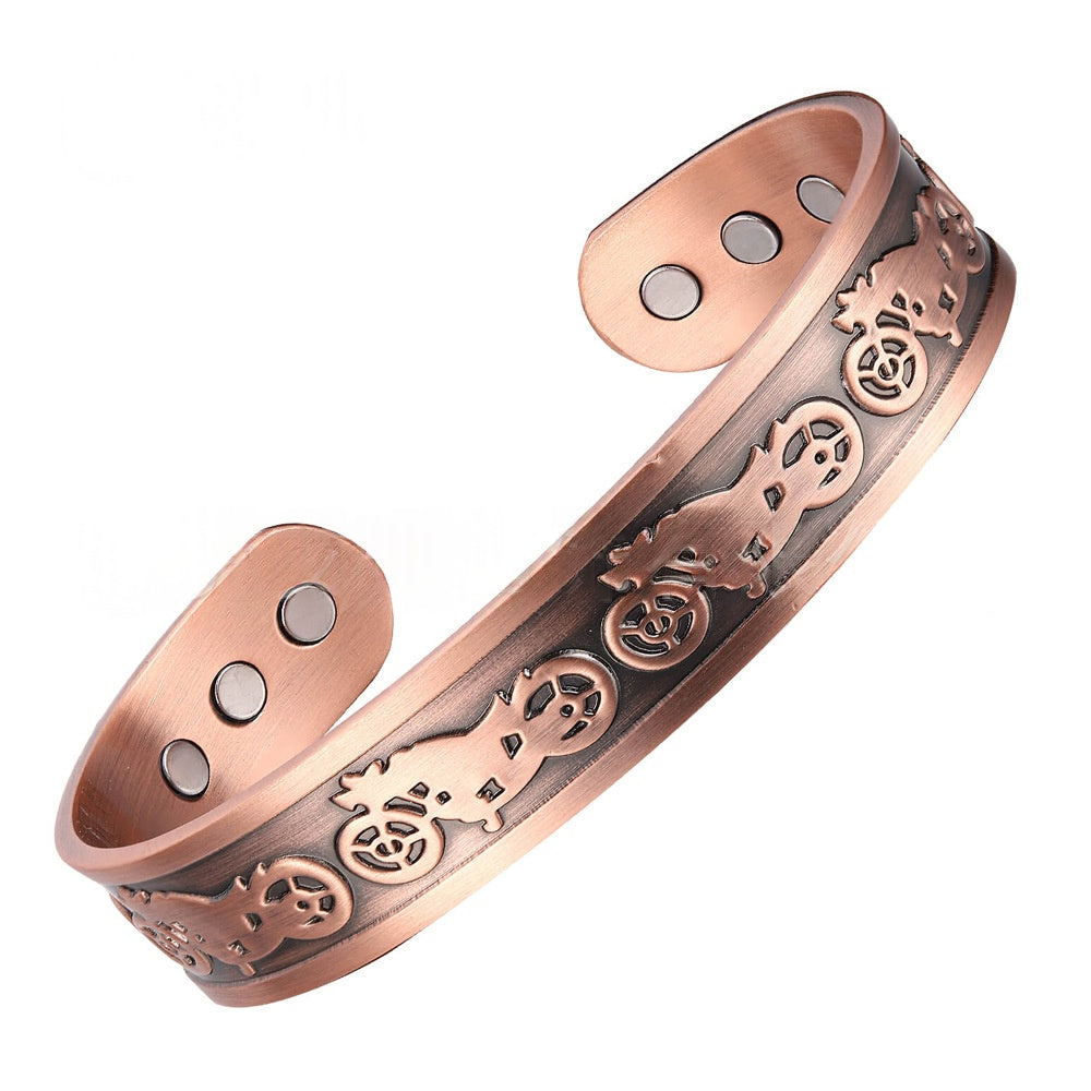 Kupfer-Magnetarmband für Herren – Bild 4 | LuxeStyle