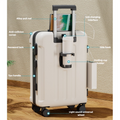 Business-Trolley mit USB-Port und Becherhalter