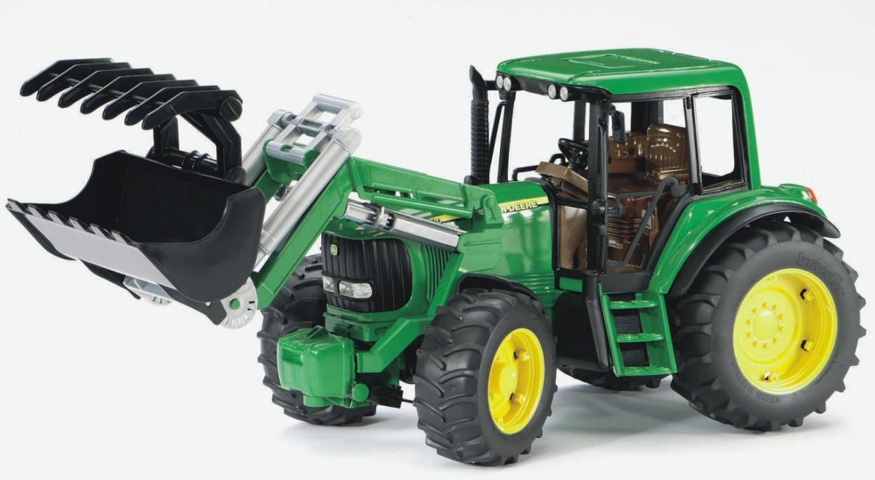John Deere 6920 mit Frontlader