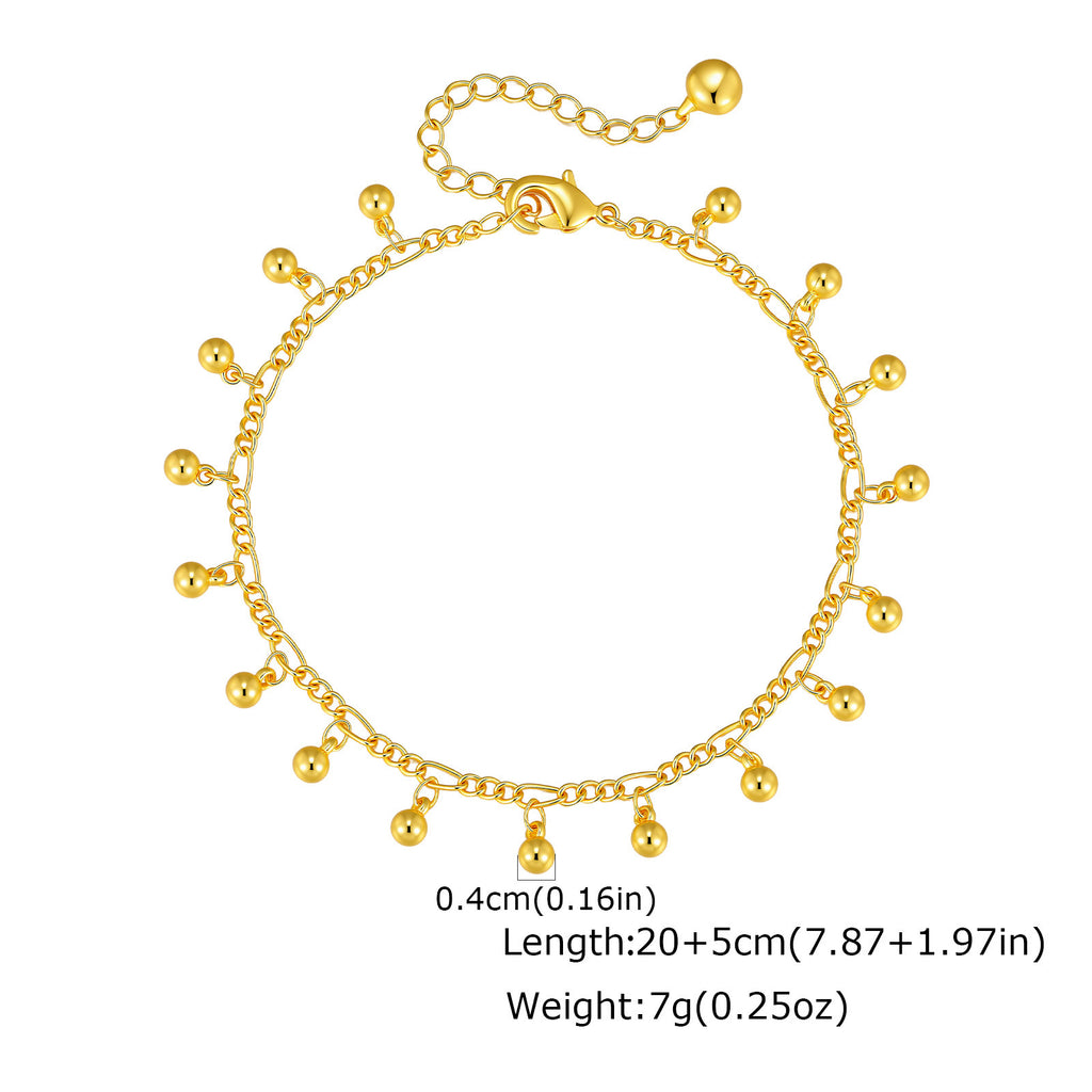 Sommer-Armband «Évil» · Schmetterling & Nazar-Auge, vergoldet