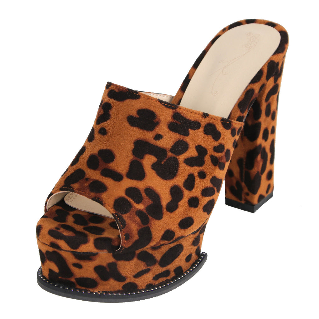 Leopard Plateau High Heels – Bild 9 | LuxeStyle