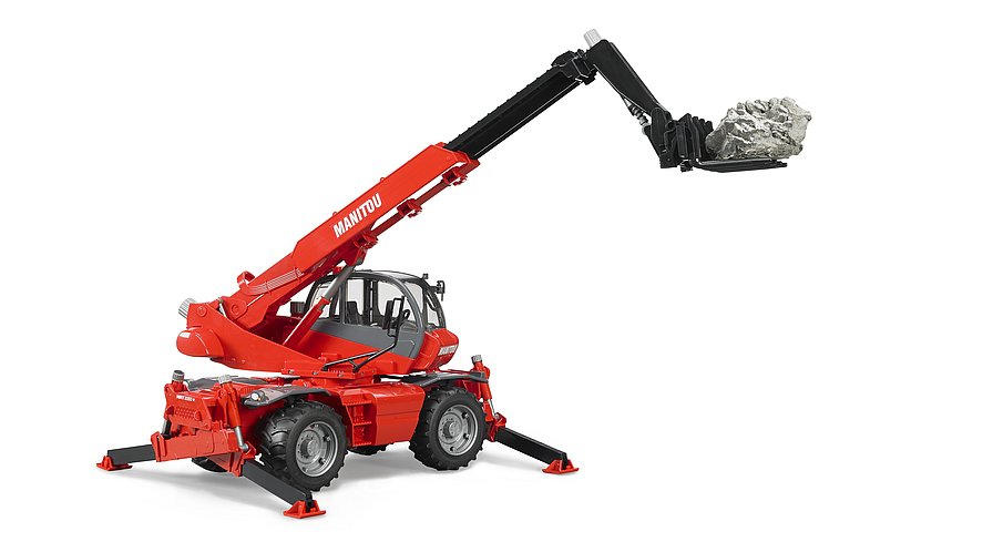 Manitou Teleskopstapler MRT 2150 mit Zubehör