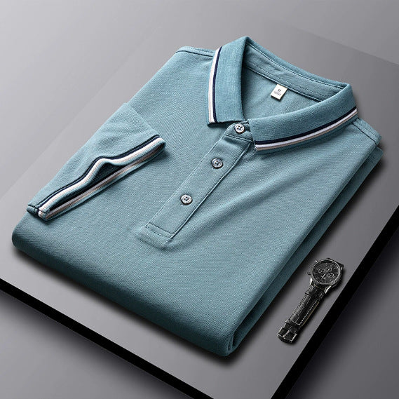 Herren Business Polo-Shirt mit Kentkragen