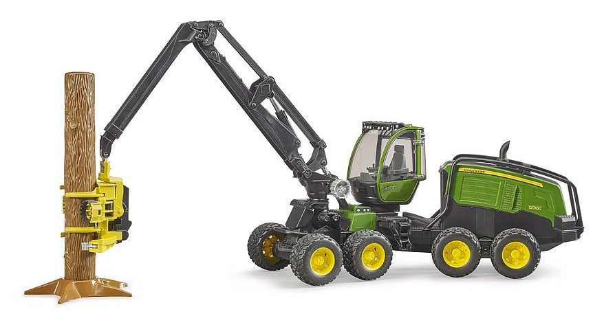 John Deere 1270 g Harvester mit 1 Baumstamm