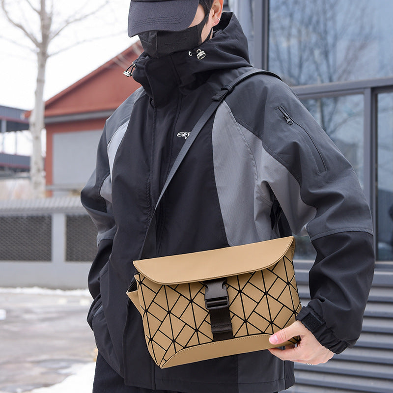 Rhombus Umhängetasche für Herren – Bild 4 | LuxeStyle