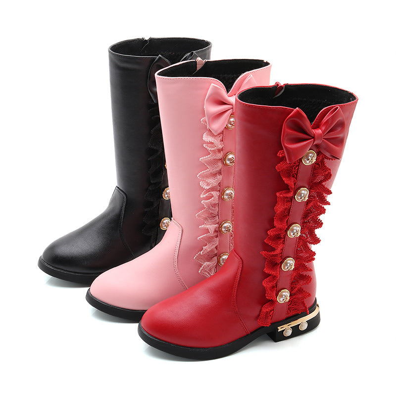 Gefütterte Mädchenstiefel für Herbst & Winter – Bild 3 | LuxeStyle
