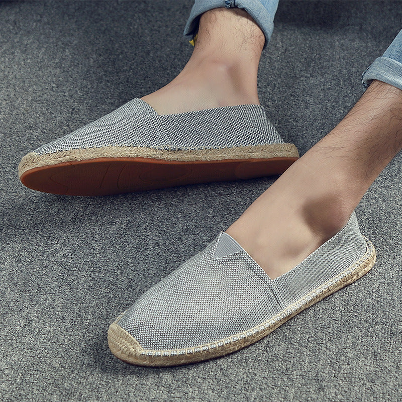 Atmungsaktive Leinen-Sneaker für Herren – Bild 10 | LuxeStyle