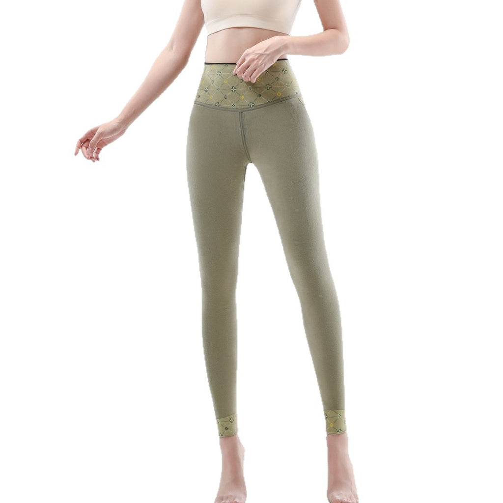 Dick gefütterte Yoga-Leggings