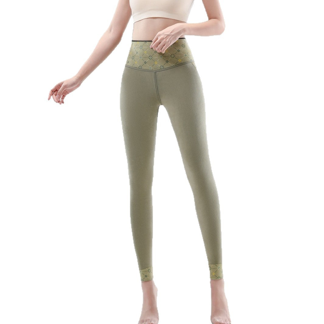 Dick gefütterte Yoga-Leggings