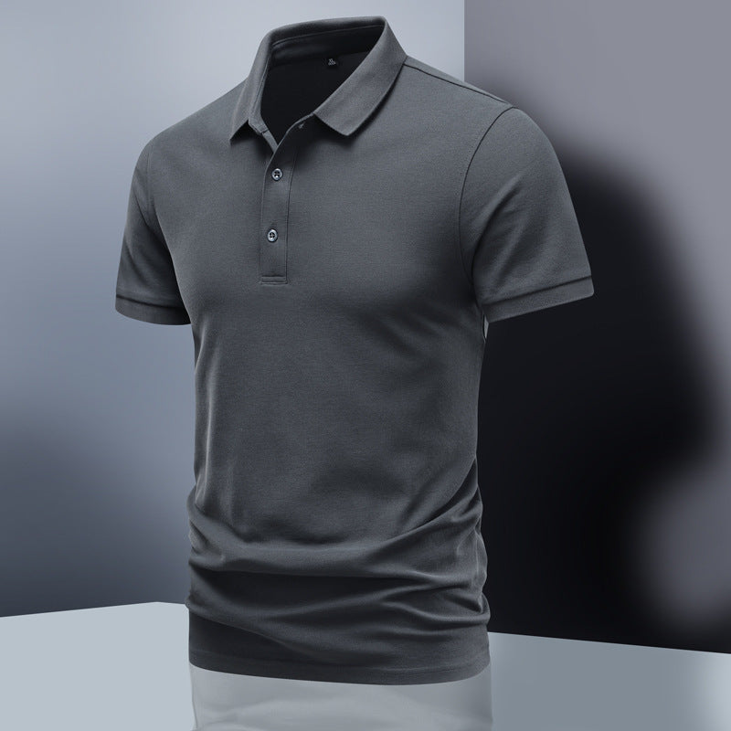 Legeres Kurzarm-Polohemd mit Revers